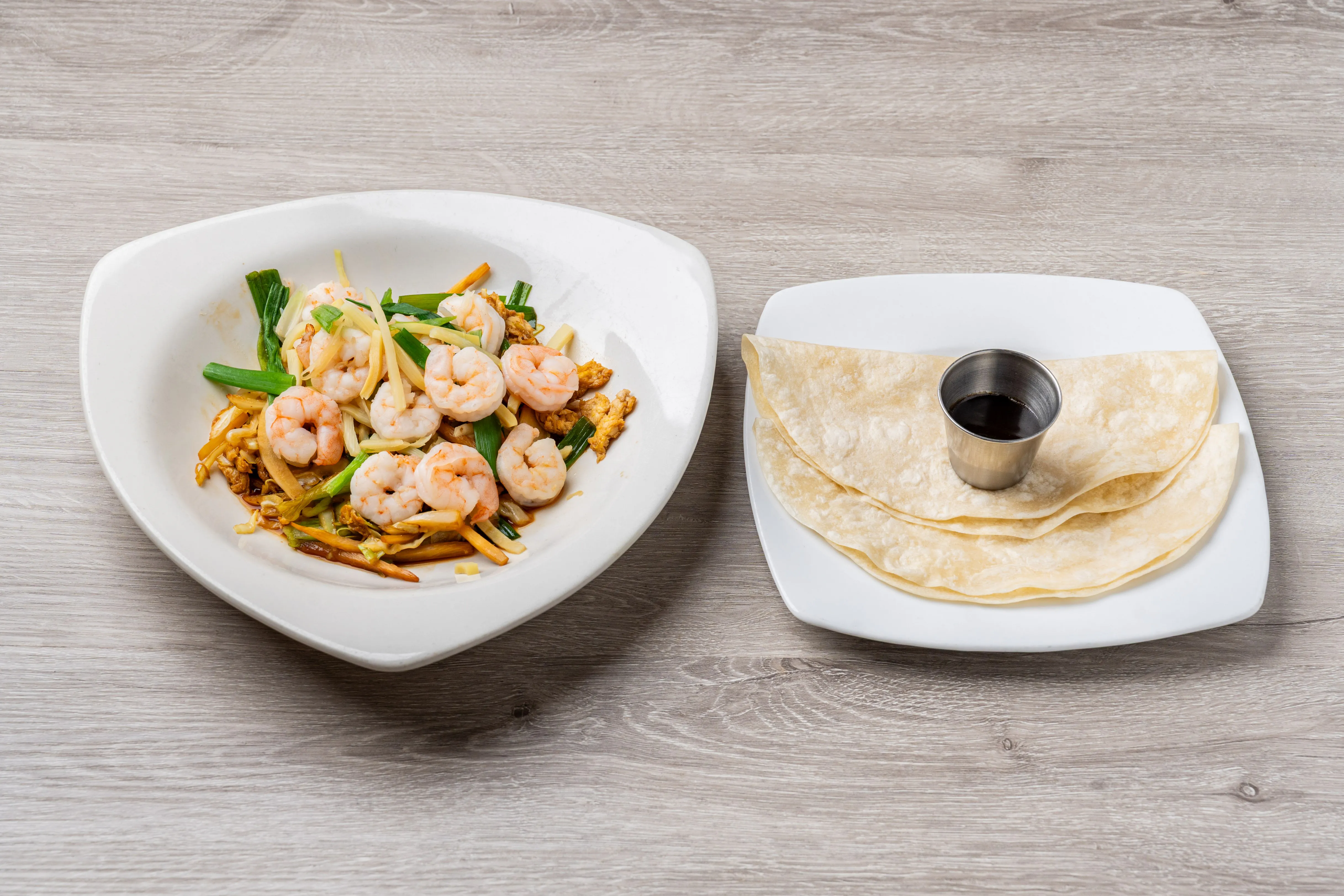 Mooshu Shrimp at Oriental Express, Asian Restaurant in Topeka