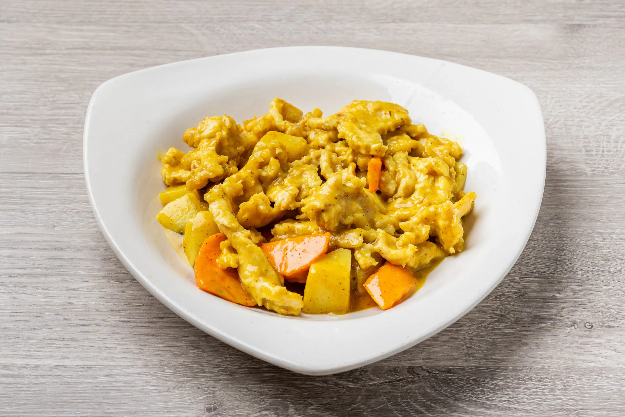 Yellow Curry Chicken at Oriental Express, Asian Restaurant in Topeka